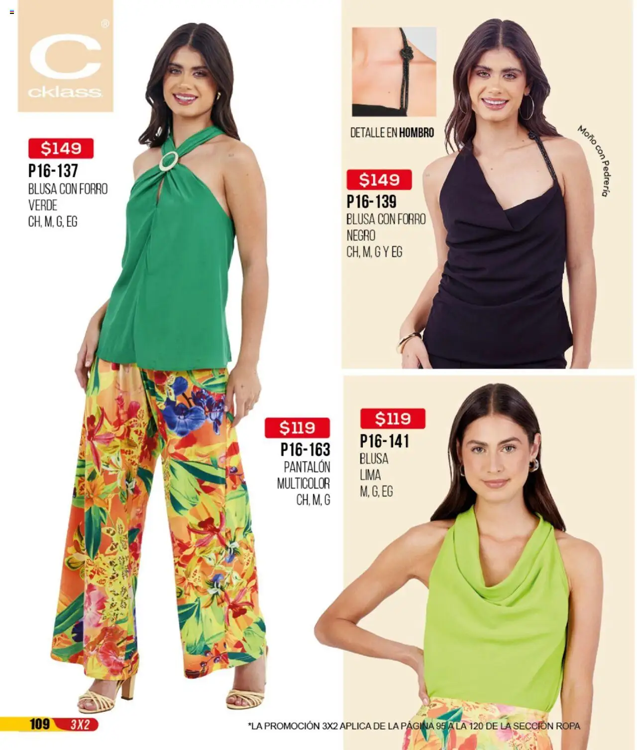 Nuevas ofertas de Cklass válidas en toda la República Mexicana desde el 13.08.2025. ¡Encuentra las mejores ofertas en Cklass - Catálogo Remate Total Calzado! | Página: 293 | Productos: Blusa, Lima, Ropa, Moño