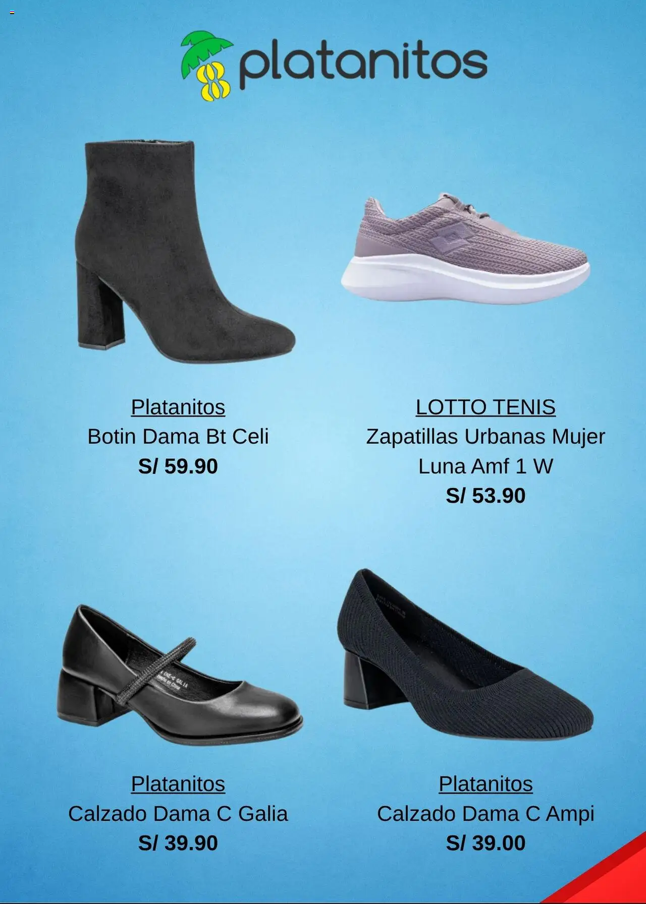 Catálogo Platanitos válido desde 01.08.2025 | Página: 5 | Productos: Zapatillas