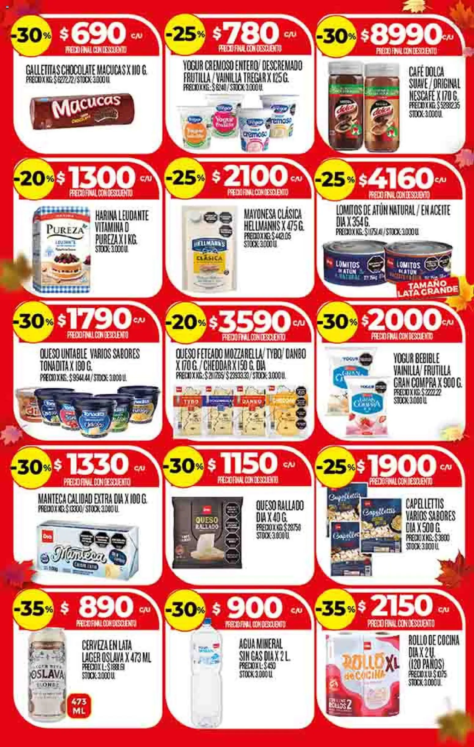 Dia - Ofertas - Salta y Jujuy │ válido desde el 08.04.2026 | Página: 3 | Productos: Frutilla, Aceite, Chocolate, Cerveza