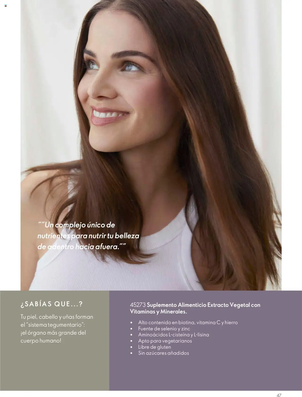 Nuevas ofertas de Oriflame válidas en toda la República Mexicana desde el 10.02.2024. ¡Encuentra las mejores ofertas en Oriflame guía de Producto Wellosophy 2024! | Página: 45