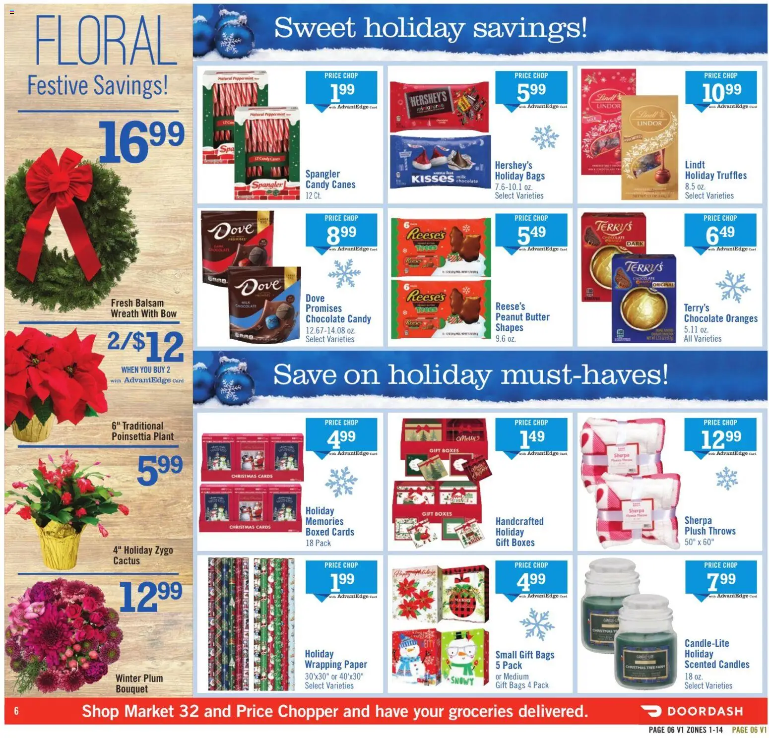 Price Chopper Weekly Ad - valid from 29.11.2025 | Page: 6 | Products: Peppermint, Plum, Milk, Chocolate