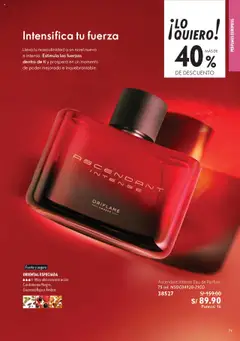 Vista previa de folleto Oriflame - Campaña 14 de la Oriflame válido desde 04.10.2025 | Página: 71