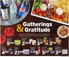 Preview of Hannaford weekly ads valid from 16.11.2025 | Page: 9 | Products: Cheese, Nuts, Grapefruit, Garlic
