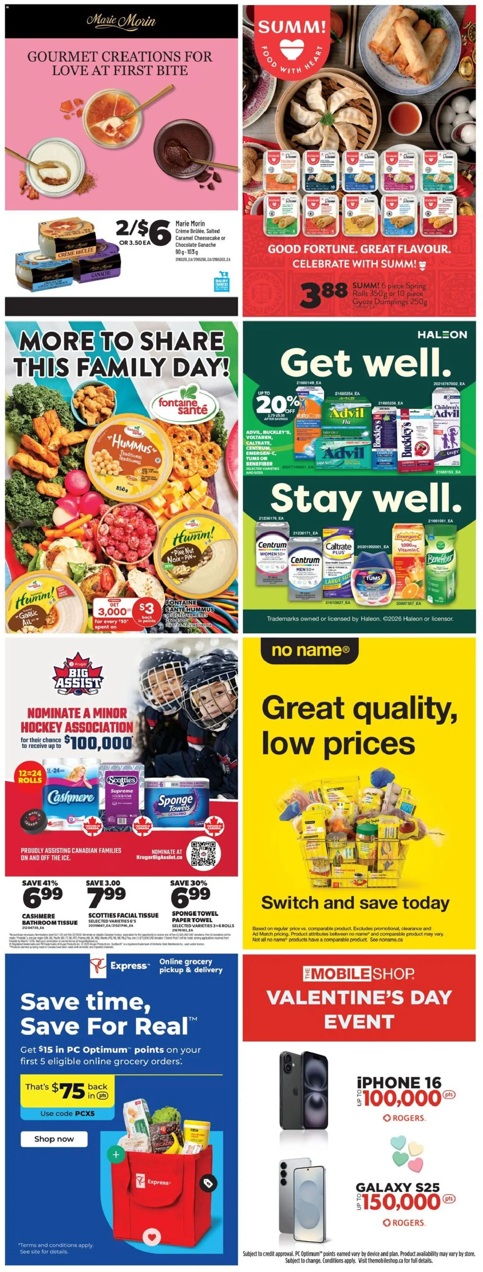 Real Canadian Superstore flyer valid from 12.02.2026 | Page: 32 | Products: PC, Sponge, Chocolate