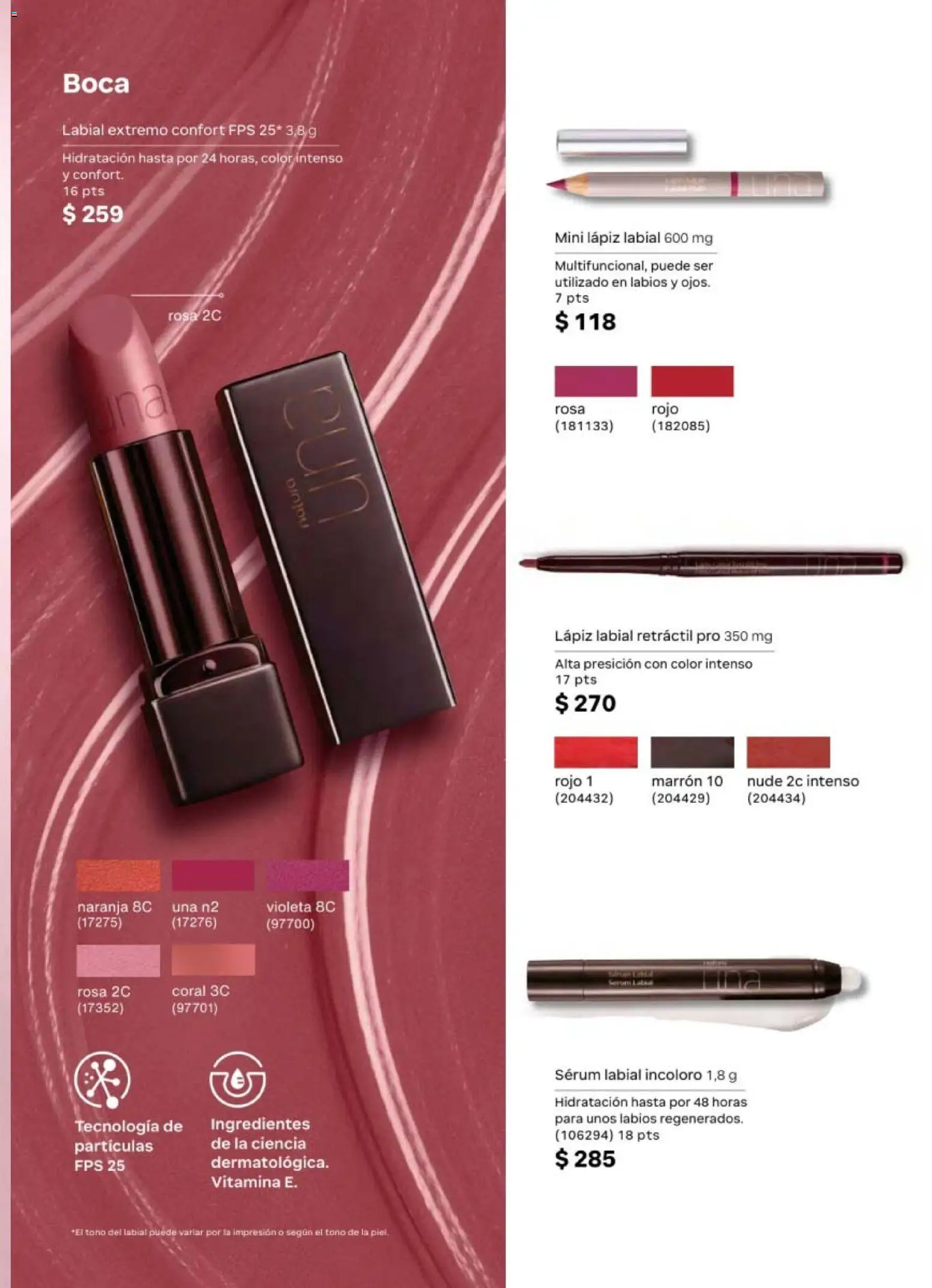 Nuevas ofertas de Natura válidas en toda la República Mexicana desde el 24.04.2026. ¡Encuentra las mejores ofertas en Natura campaña 7 2026! | Página: 65 | Productos: Serum, Lápiz labial