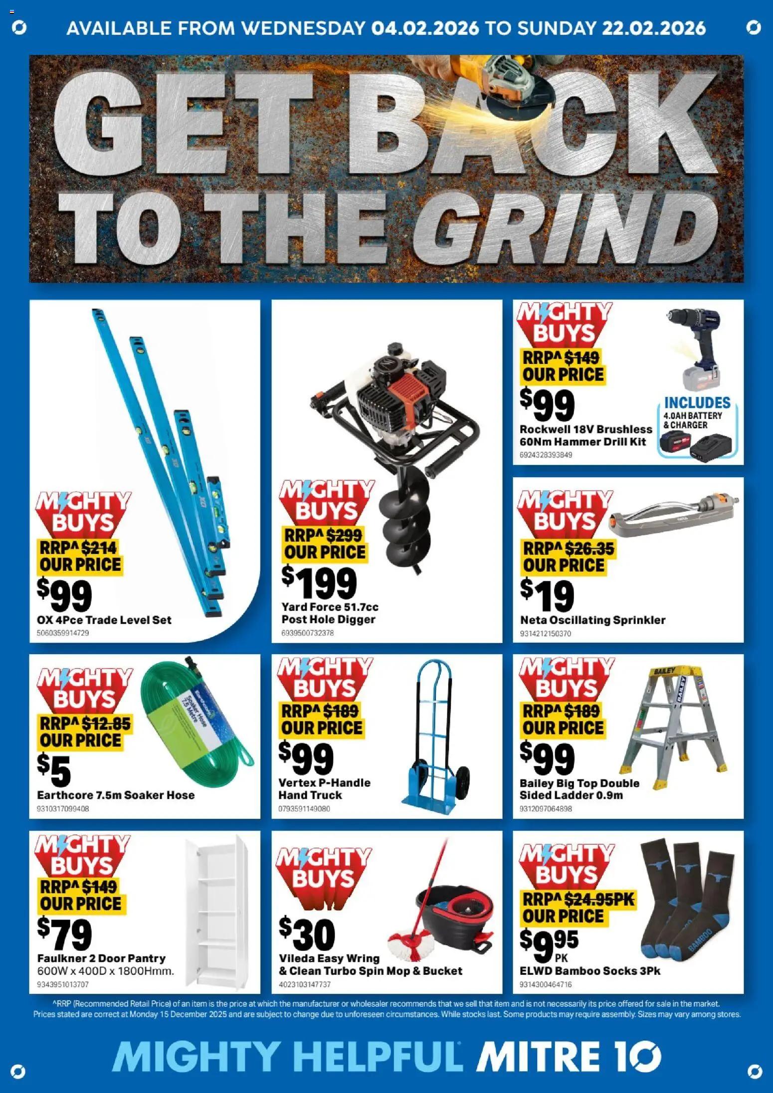 Mitre 10 catalogue - valid from 04.02.2026 | Page: 1