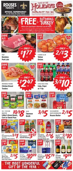 Preview of Rouses weekly ads valid from 12.11.2025