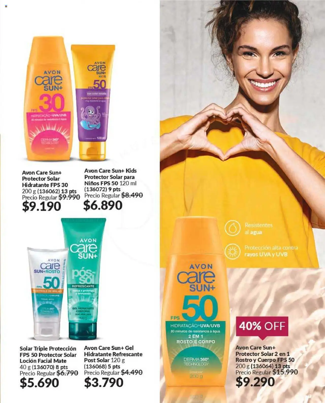 Catálogo Avon Campaña 12 │ válido desde el 04.07.2025 | Página: 112 | Productos: Loción, Agua, Uva, Protector solar