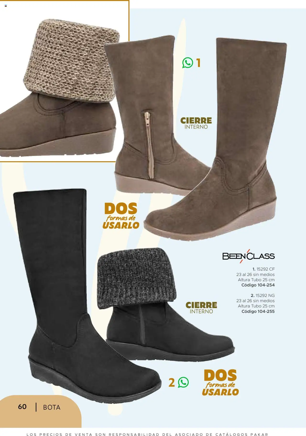 Nuevas ofertas de SC Pakar válidas en toda la República Mexicana desde el 24.07.2025. ¡Encuentra las mejores ofertas en SC Pakar - Catálogo Bota! | Página: 60