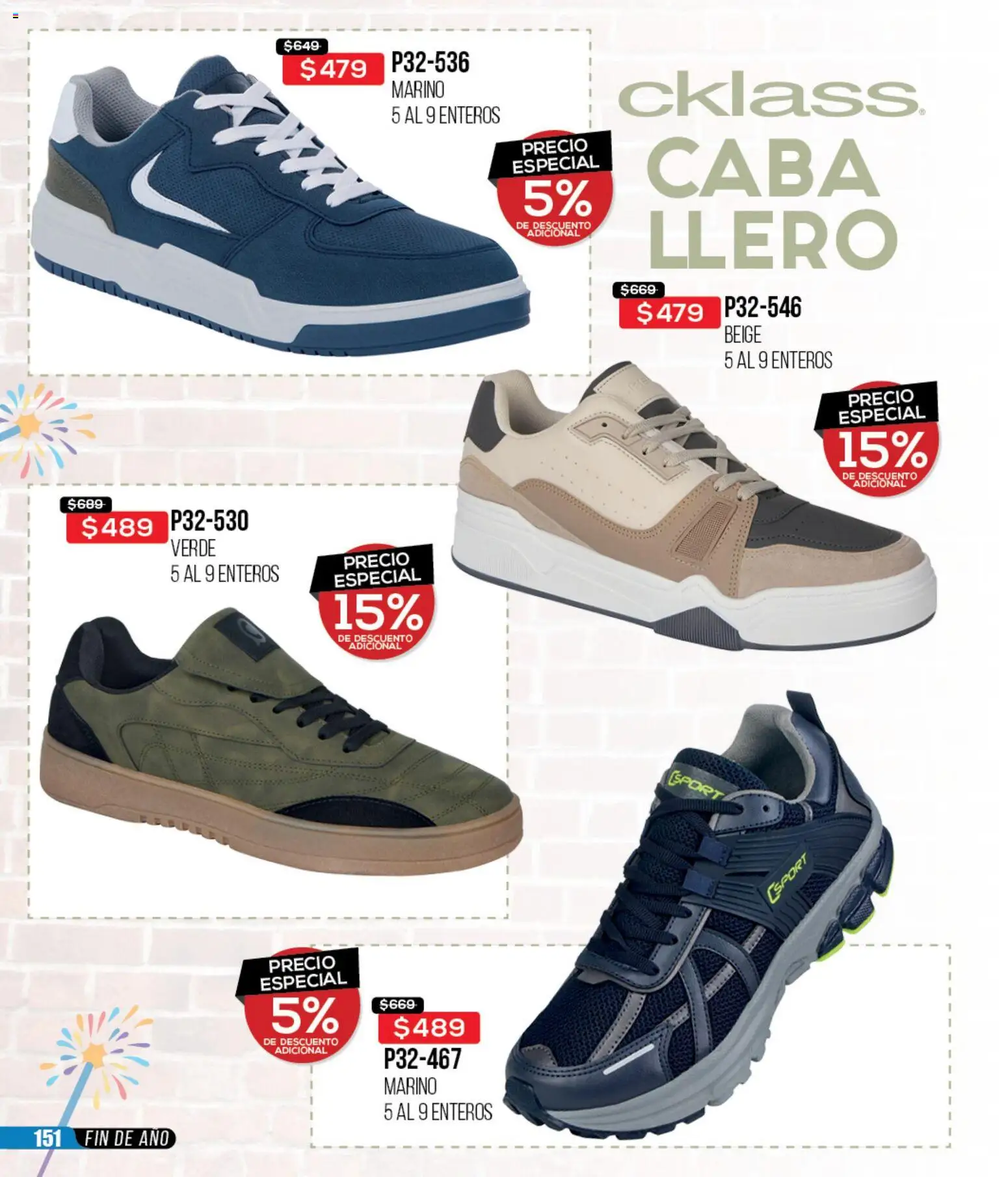 Nuevas ofertas de Cklass válidas en toda la República Mexicana desde el 15.12.2025. ¡Encuentra las mejores ofertas en Cklass catálogo Rebajas fin de año ropa! | Página: 387