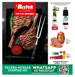 Bistek Supermercados ofertas Quinzenal - Pré-Visualização do folheto da loja Bistek Supermercados, válido de 08.04.2026