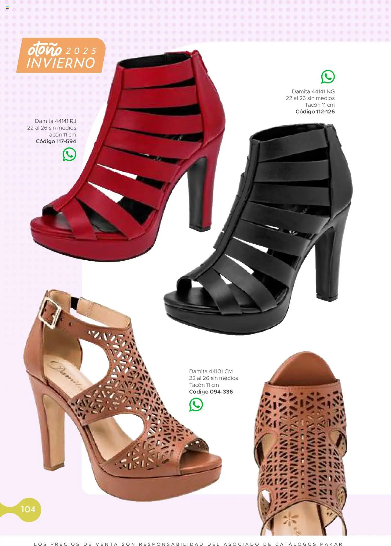 Nuevas ofertas de SC Pakar válidas en toda la República Mexicana desde el 24.07.2025. ¡Encuentra las mejores ofertas en SC Pakar - Catálogo Bota! | Página: 104