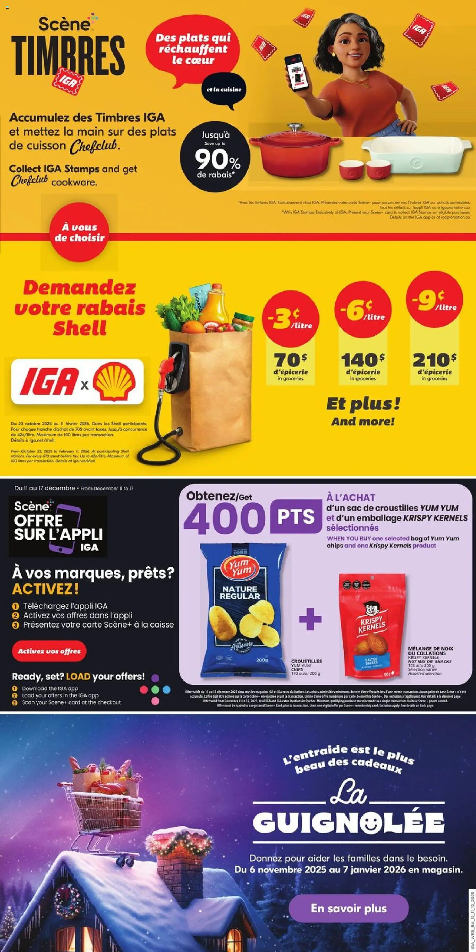 IGA flyer valid from 11.12.2025 | Page: 16 | Products: Chips, Bag