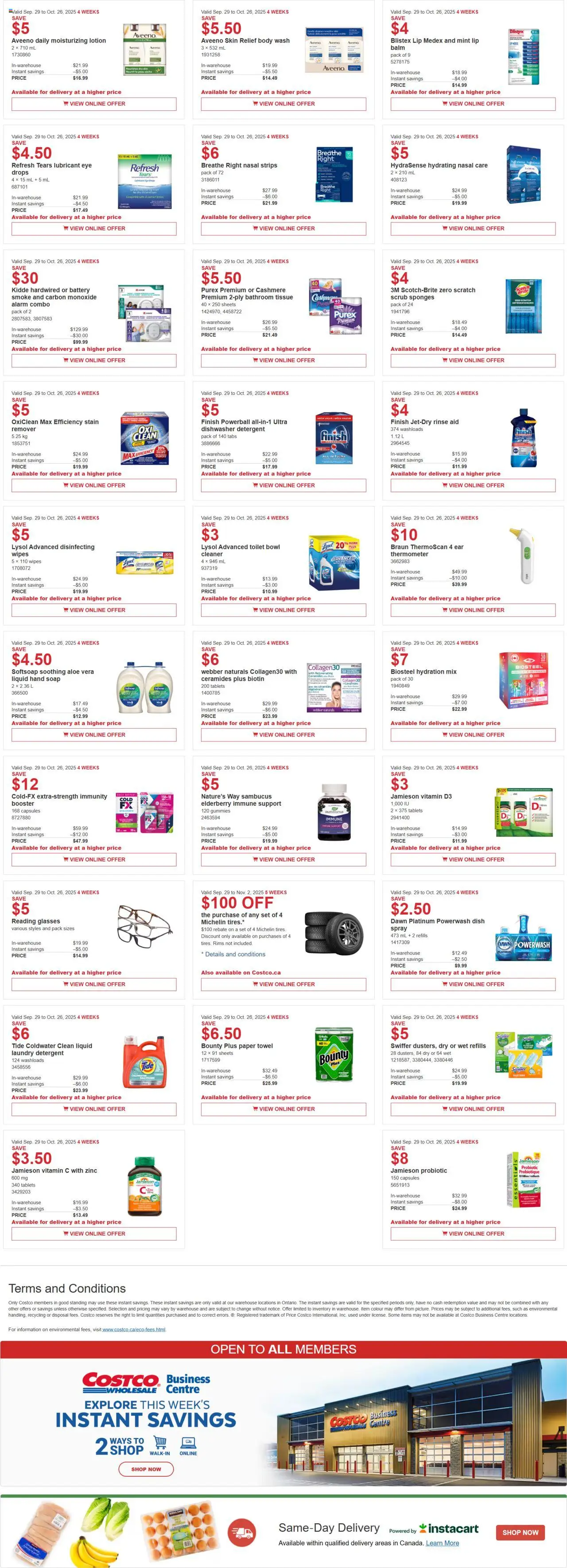 Costco flyer valid from 29.09.2025 | Page: 3