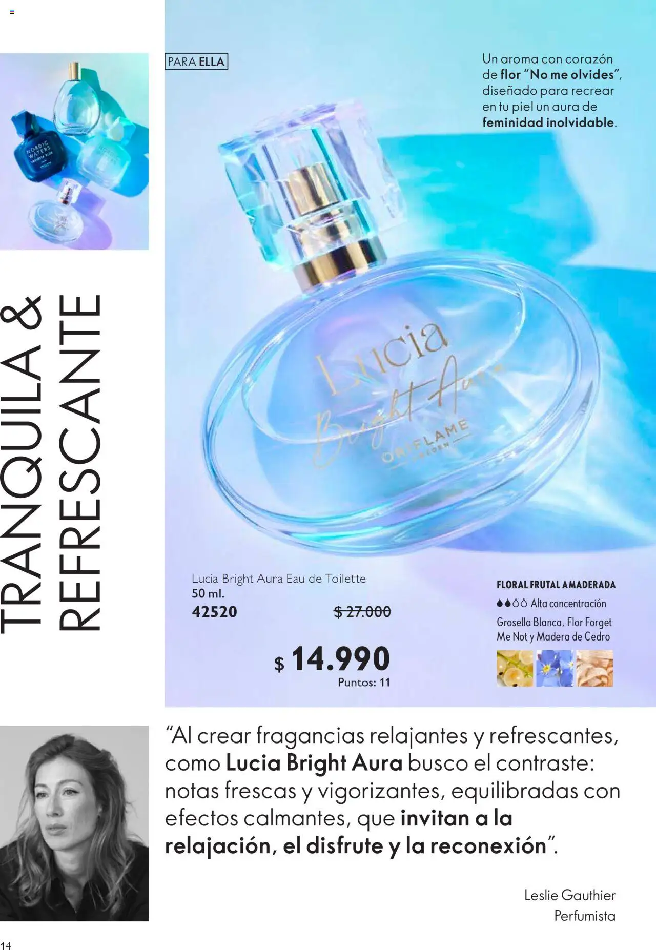 Oriflame - Catálogo │ válido desde el 13.09.2025 | Página: 14 | Productos: Eau de toilette