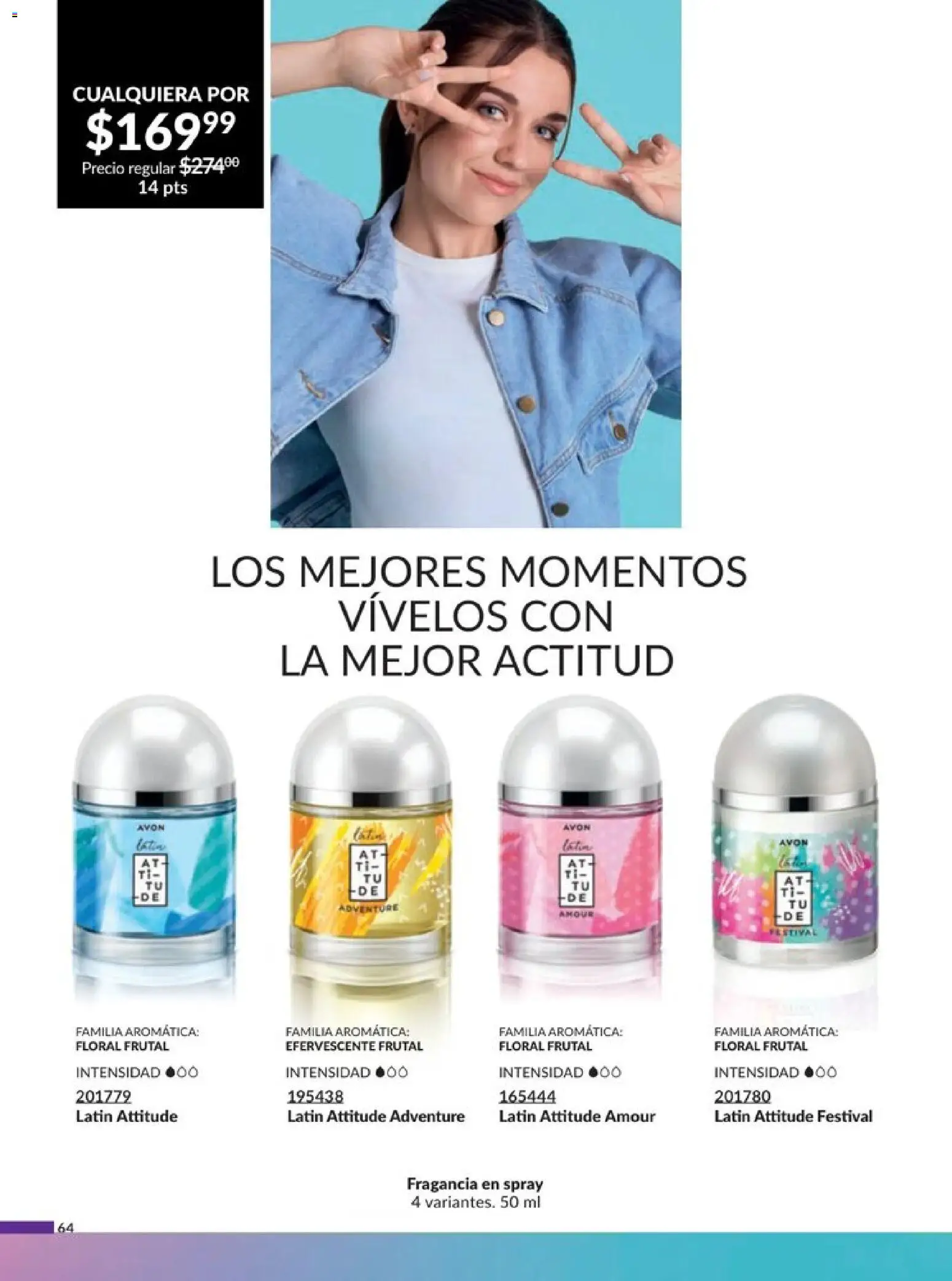 Nuevas ofertas de AVON válidas en toda la República Mexicana desde el 20.12.2025. ¡Encuentra las mejores ofertas en AVON campaña 1 2026! | Página: 70 | Productos: Fragancia