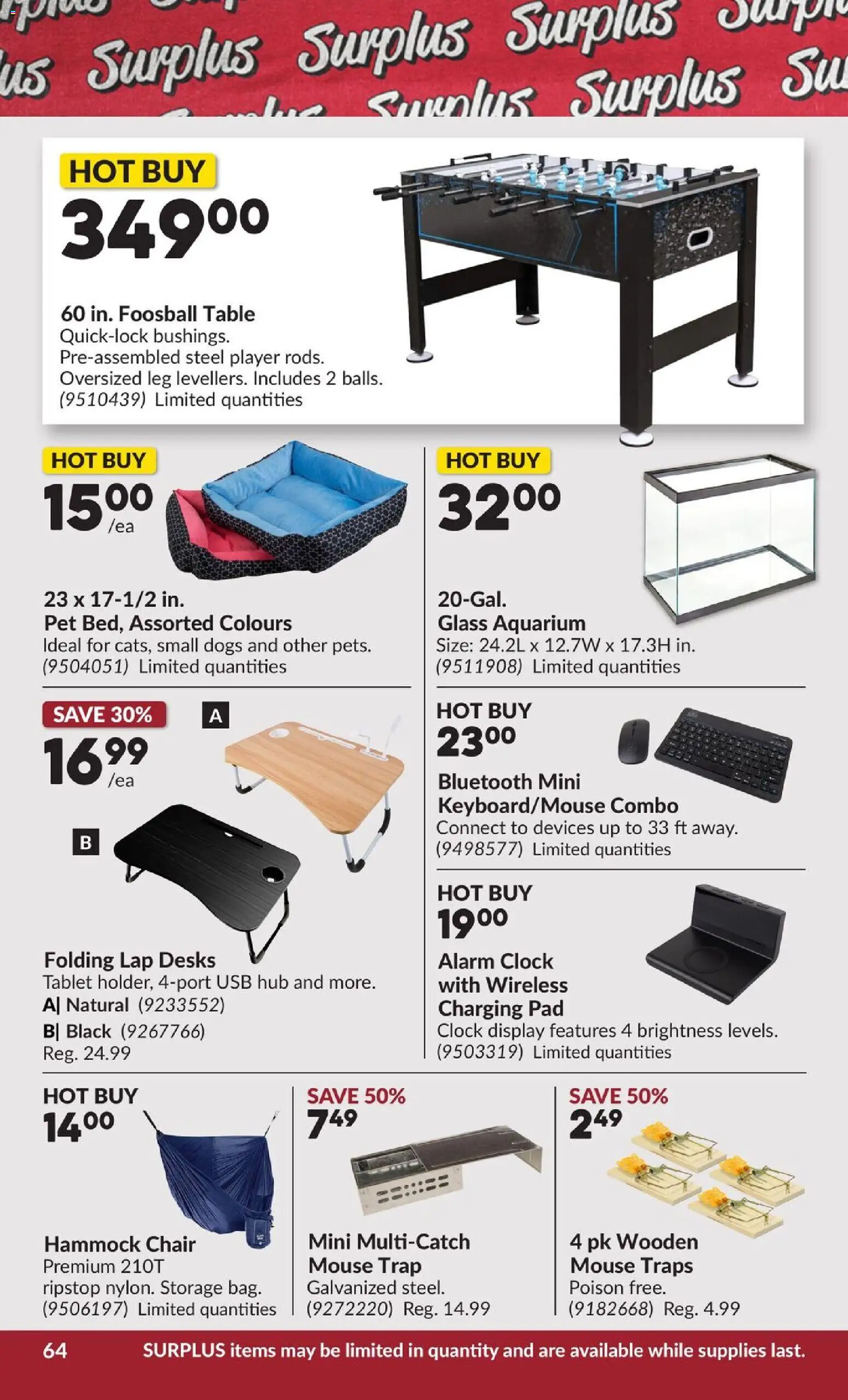 Princess Auto flyer valid from 04.11.2025 | Page: 71 | Products: Mouse, Player, Table, Chair