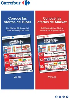 Vista previa Carrefour ofertas válido desde el 28.04.2026