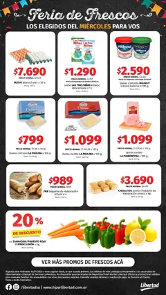 Vista previa Hipermercado Libertad - Feria de Frescos - CUYO válido desde el 16.07.2025