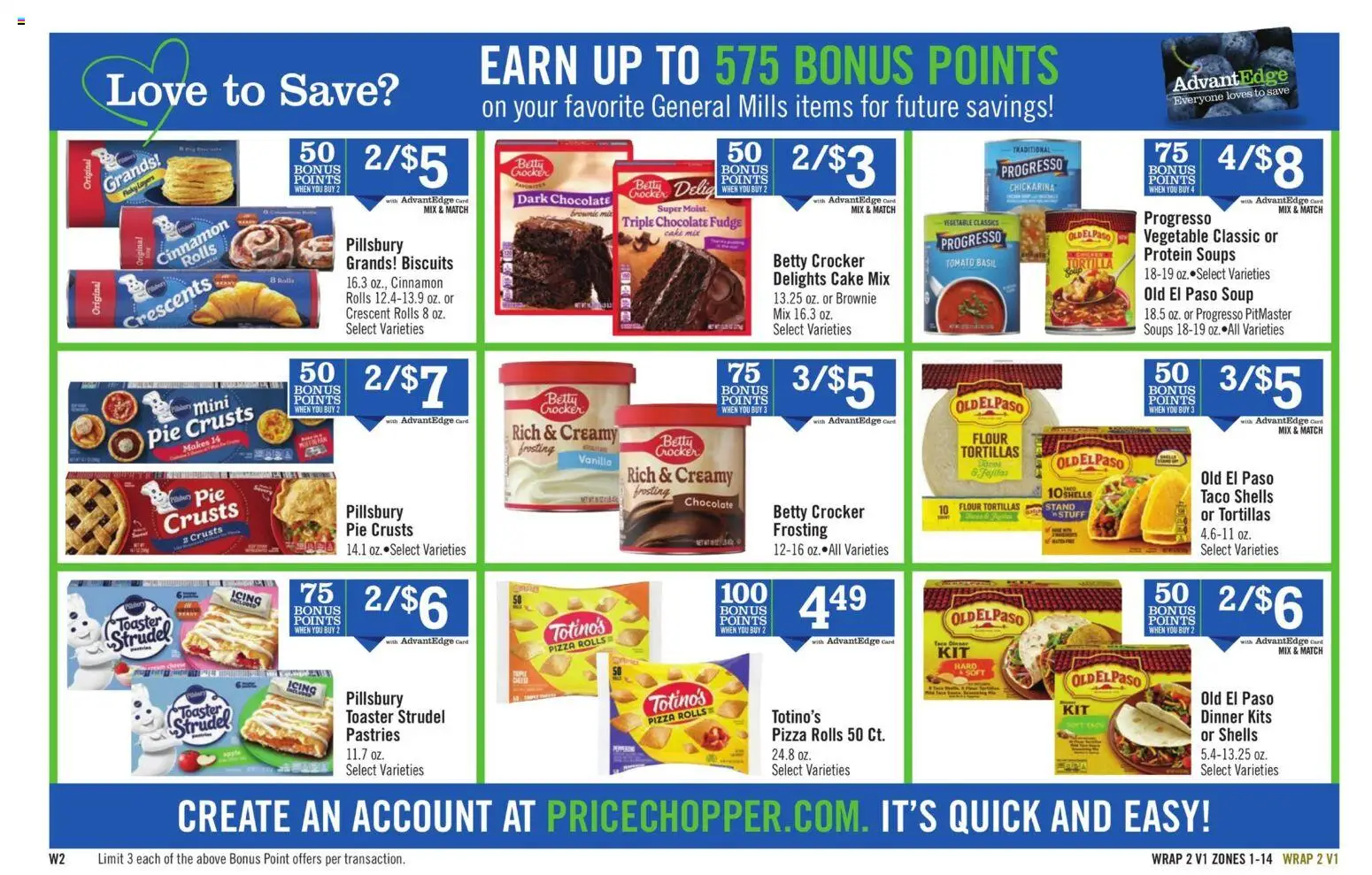 Price Chopper Weekly Ad - valid from 09.11.2025 | Page: 14 | Products: Toaster, Chocolate, Pizza
