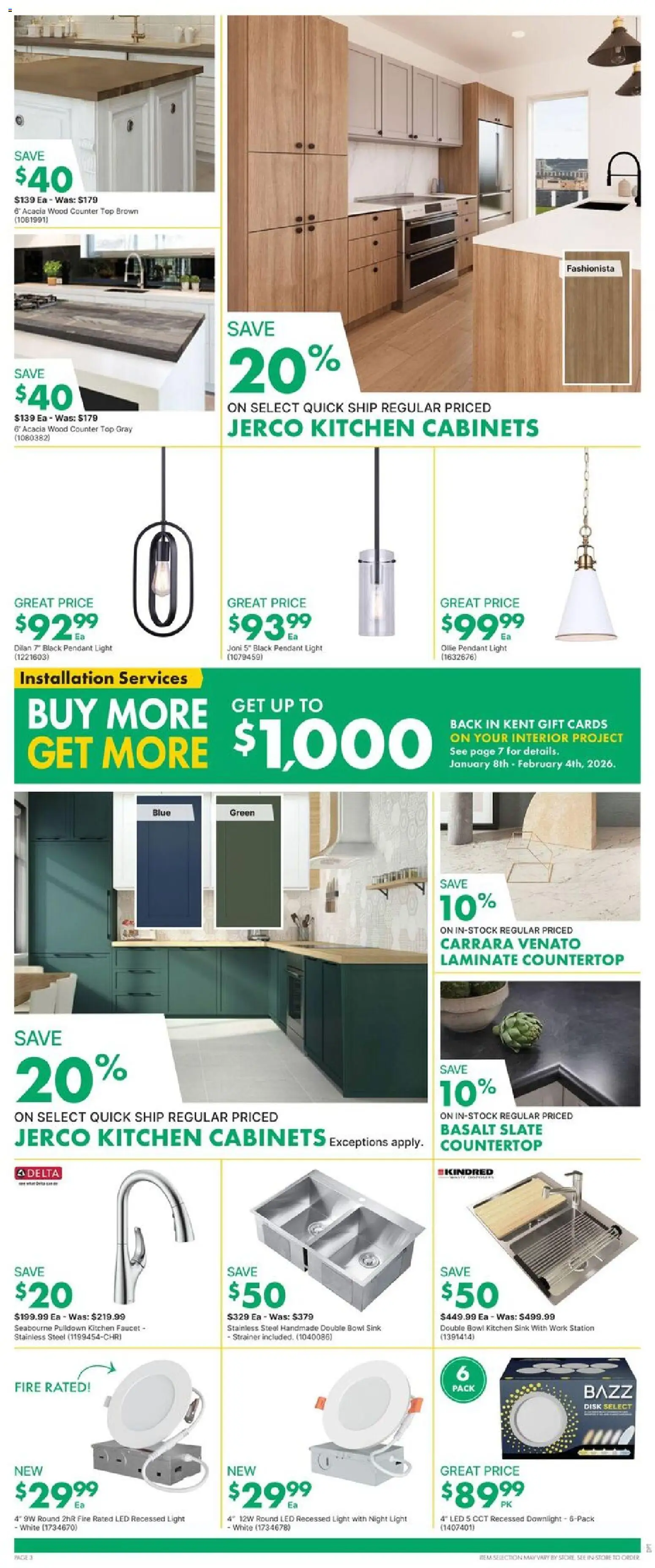 Kent flyer valid from 22.01.2026 | Page: 3 | Products: Disk