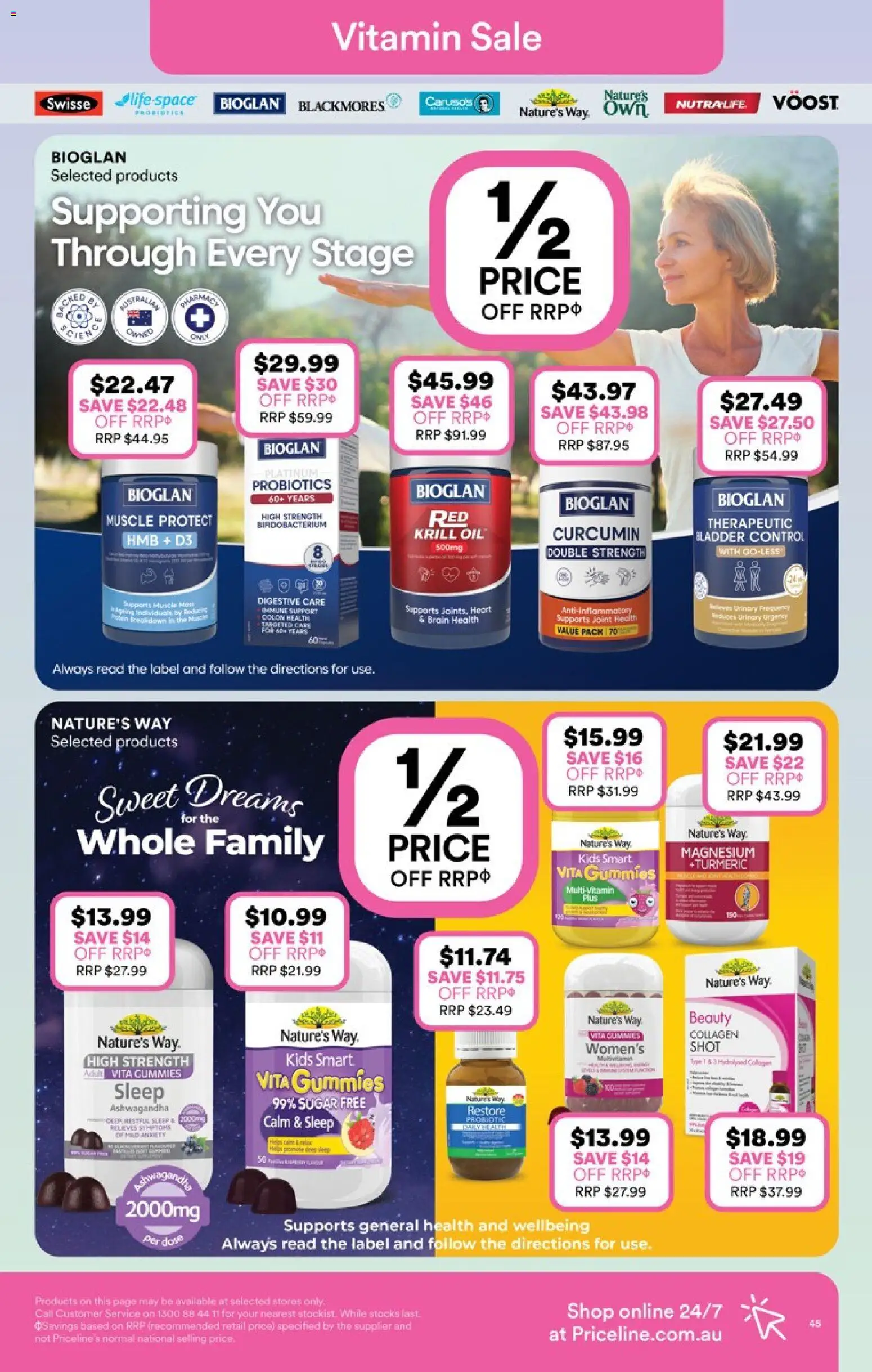 Priceline Pharmacy catalogue - valid from 10.12.2025 | Page: 45 | Products: Oil, Collagen, Multivitamin, Vitamin