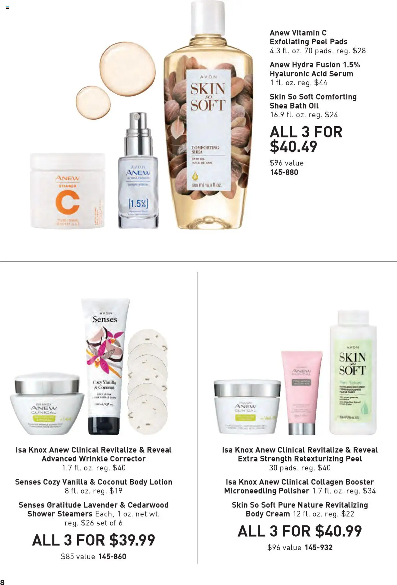 Avon Good Buys Flyer - valid from 13.08.2025 | Page: 8 | Products: Vitamin, Polisher, Shower, Body cream