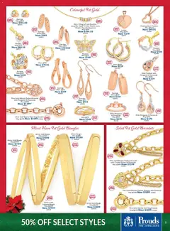 Preview of Prouds The Jewellers Catalogue - valid from 10.11.2025 | Page: 5 | Products: Bracelet, Diamond, Earrings, Pendant