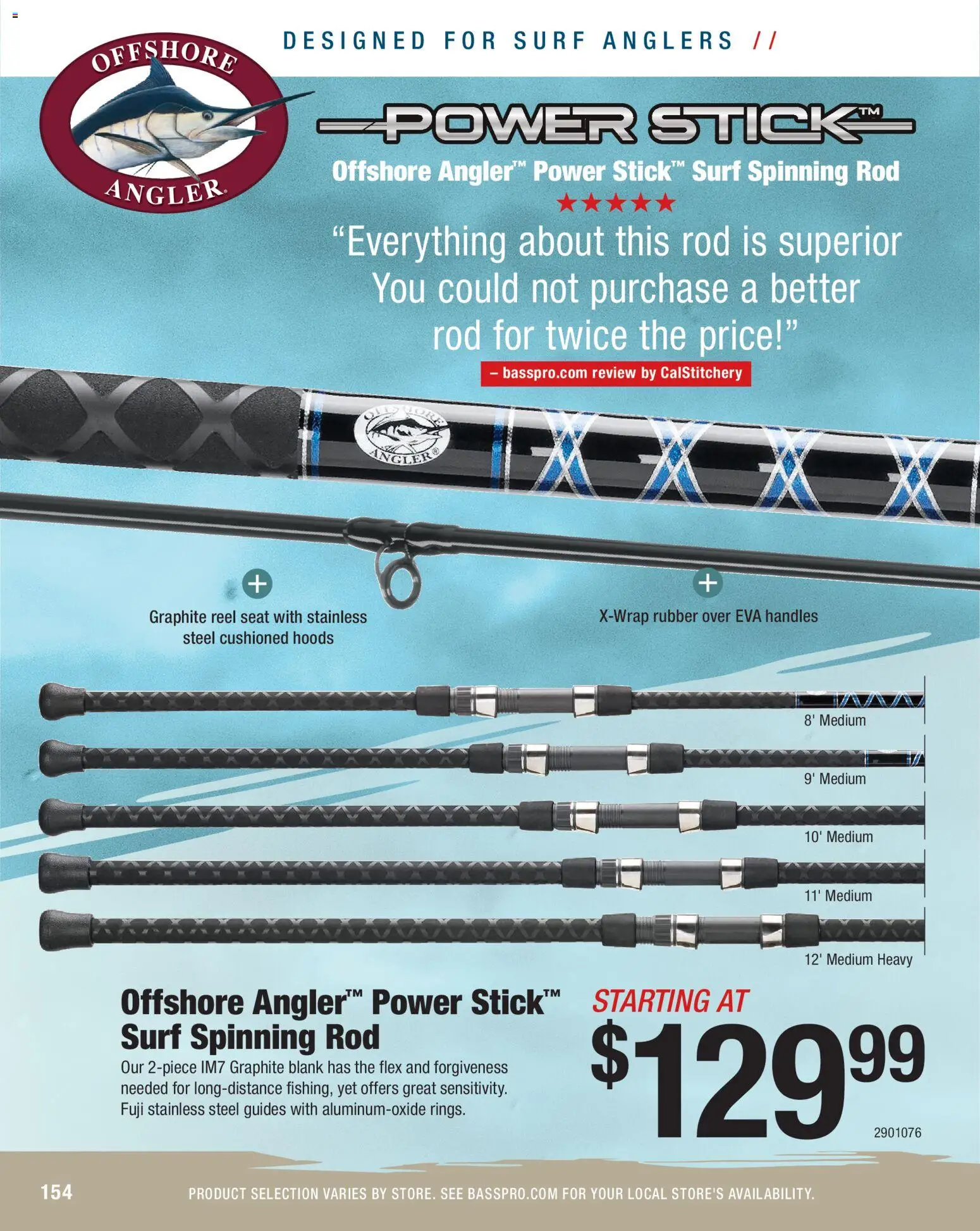 Cabela's Saltwater Specialist 26 - valid from 15.12.2025 | Page: 154 | Products: Rod