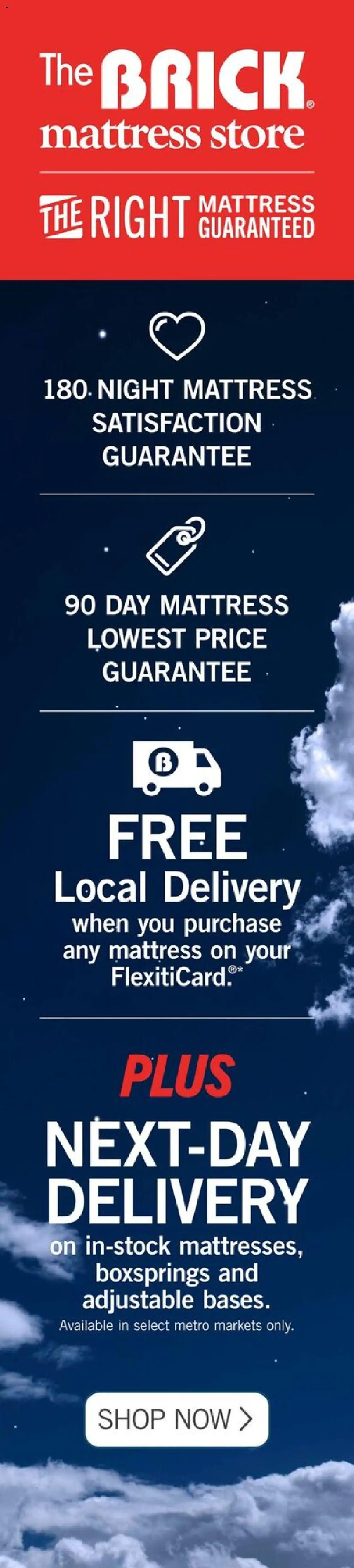 The Brick flyer valid from 31.07.2025 | Page: 14 | Products: Mattress