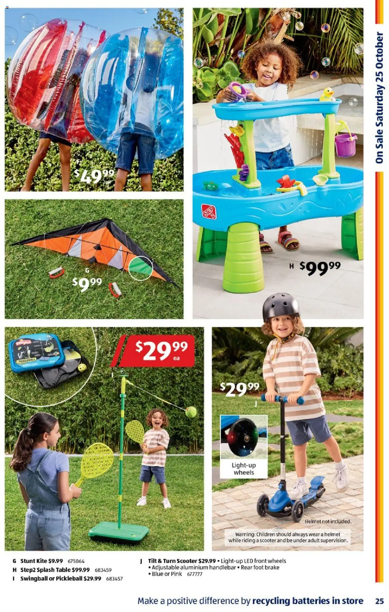 Aldi catalogue - valid from 22.10.2025 | Page: 25 | Products: Table, Batteries