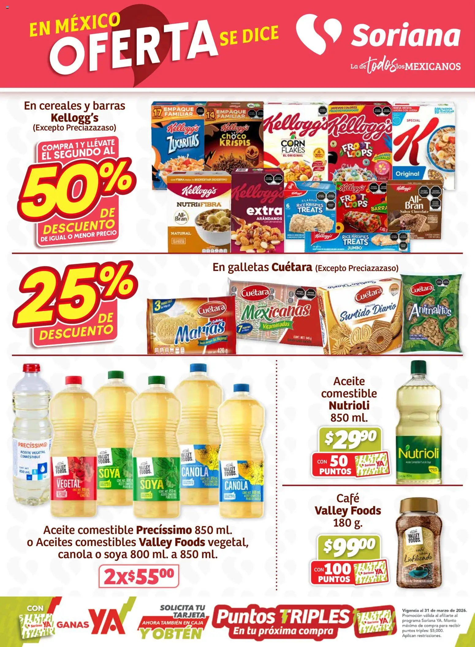 Nuevas ofertas de Soriana válidas en toda la República Mexicana desde el 19.02.2026. ¡Encuentra las mejores ofertas en Soriana - Fin de Semana Híper: Chih, Delicias, Dur y Coah (excepto Saltillo)! | Página: 3 | Productos: Azúcar, Café, Barra, Caja