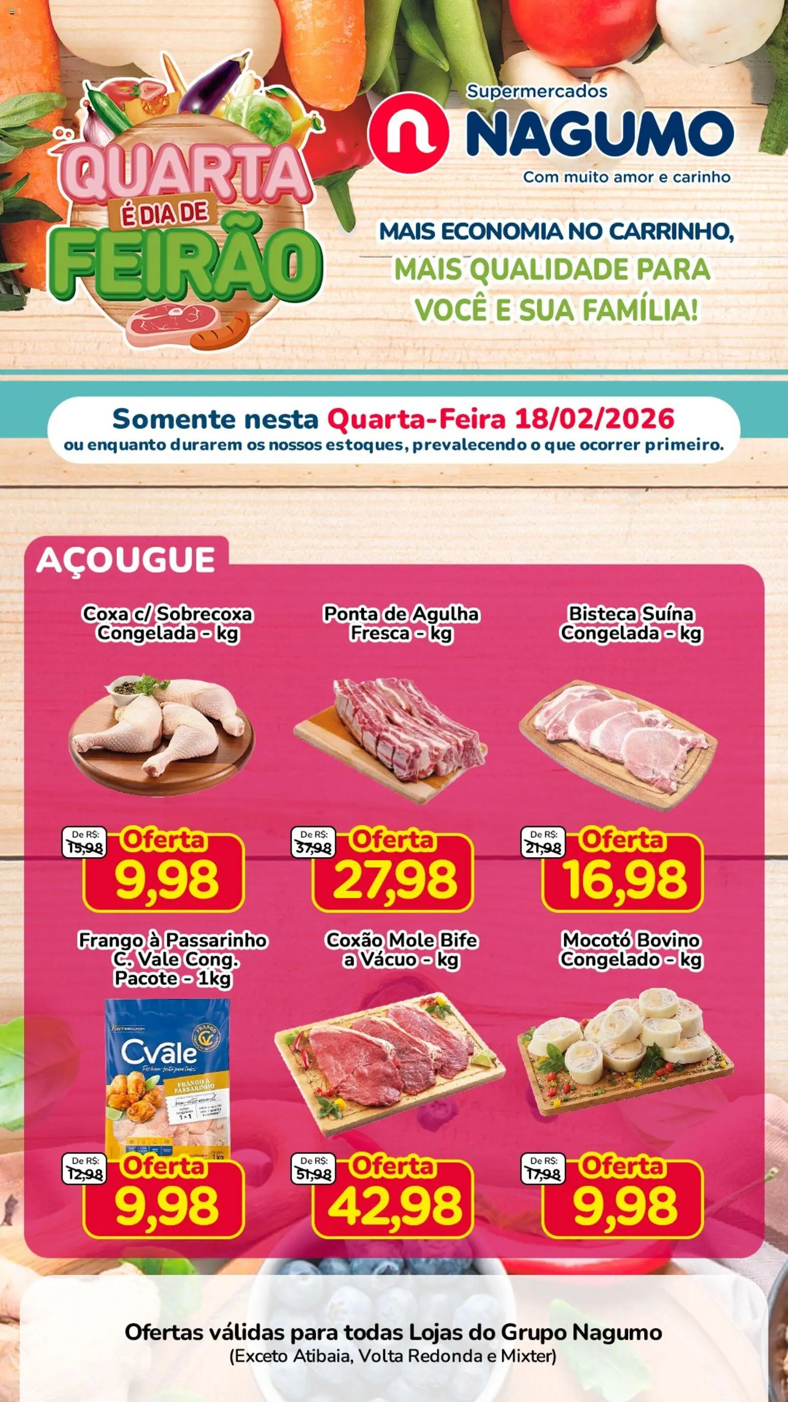 Nagumo Folheto - válido de 18.02.2026 | Página: 4 | Produtos: Frango