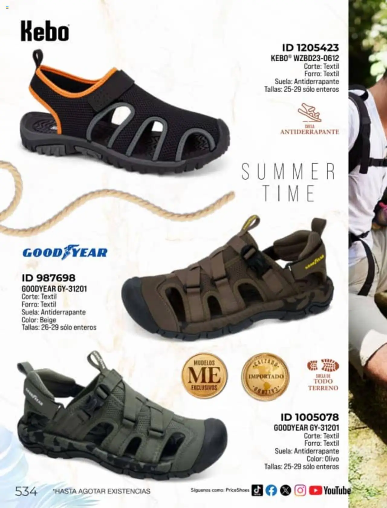 Nuevas ofertas de Price Shoes válidas en toda la República Mexicana desde el 27.01.2025. ¡Encuentra las mejores ofertas en Price Shoes catálogo Sandalias! | Página: 534
