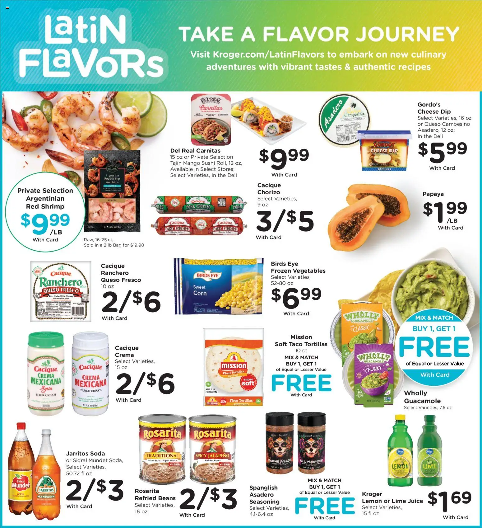 Kroger Weekly Ad - valid from 22.04.2026 | Page: 4 | Products: Table, Milk, Beef, Lemon