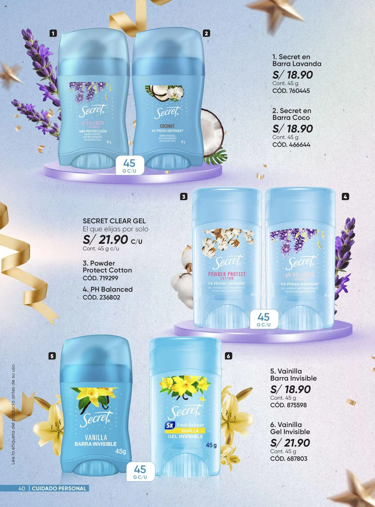 Catálogo Azzorti válido desde 03.11.2025 | Página: 40 | Productos: Antitranspirante