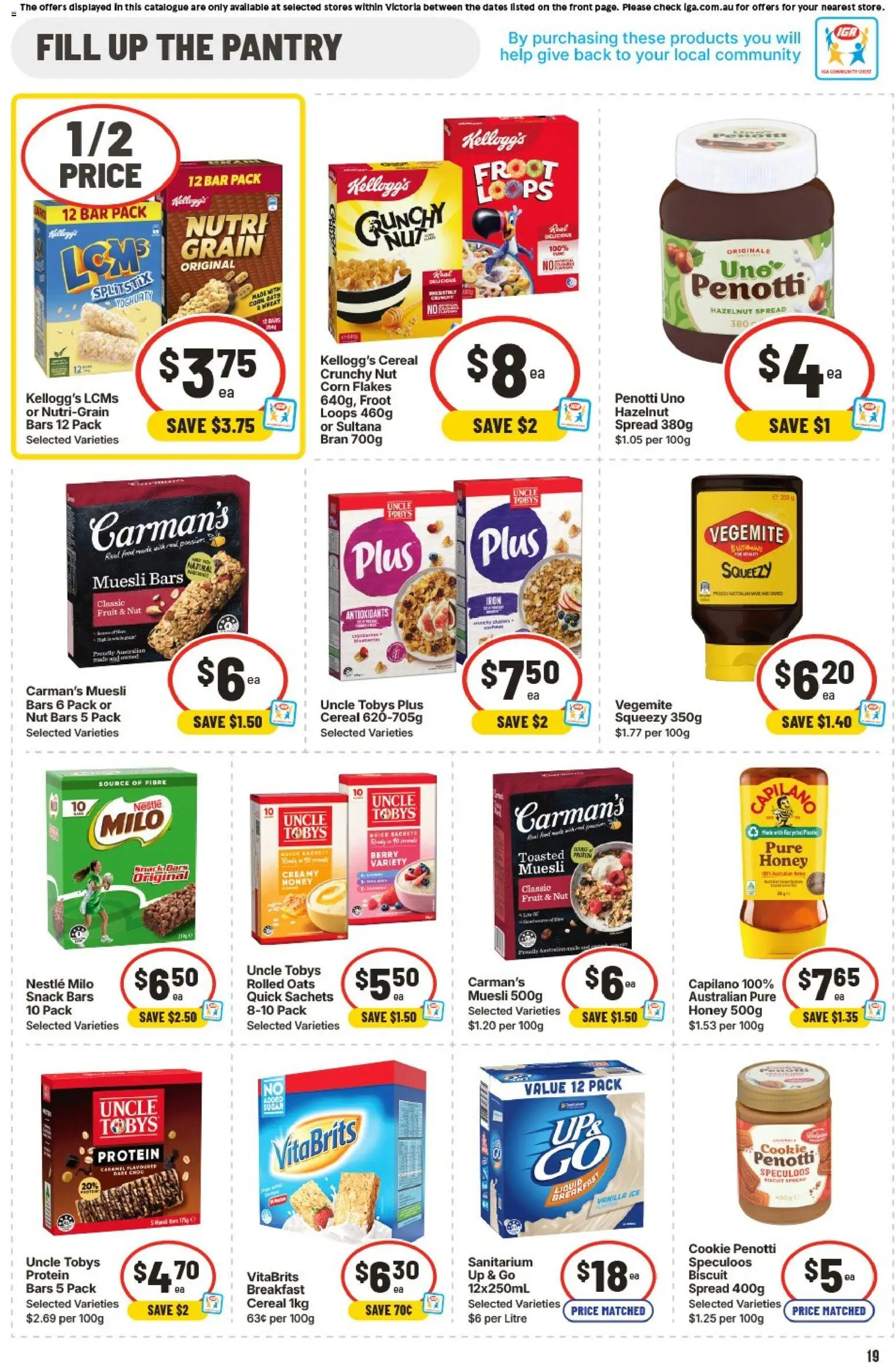 IGA catalogue - valid from 04.02.2026 | Page: 25 | Products: Oats, Cereal, Flakes, Wheat