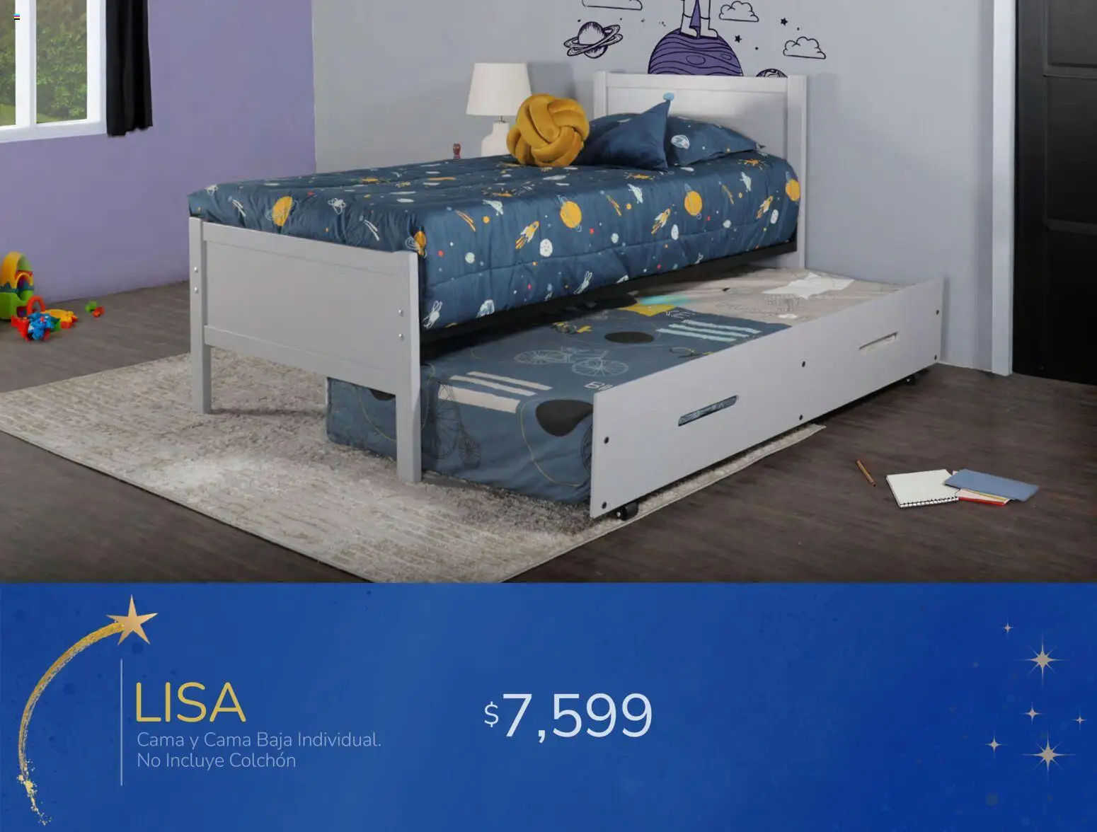 Nuevas ofertas de Muebles Dico válidas en toda la República Mexicana desde el 06.01.2026. ¡Encuentra las mejores ofertas en Muebles Dico catálogo Magia de Reyes! | Página: 27 | Productos: Cama, Colchón