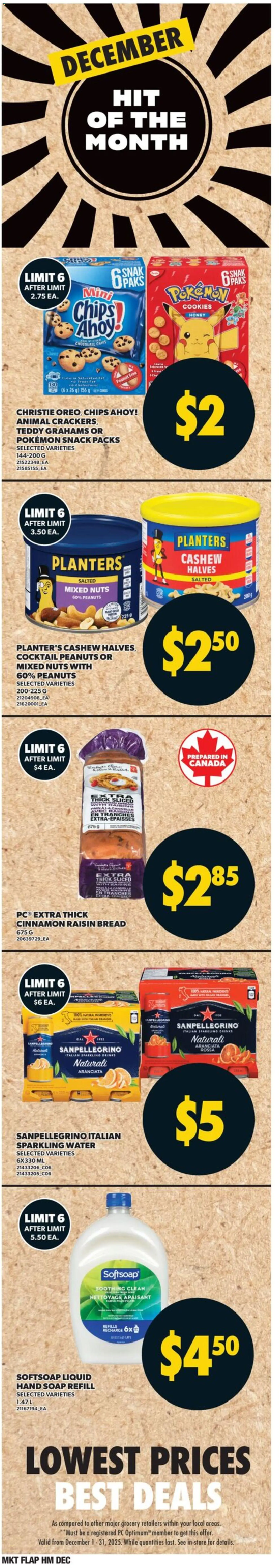 Valu Mart flyer valid from 18.12.2025 | Page: 8 | Products: Chips, Nuts, PC, Chocolate