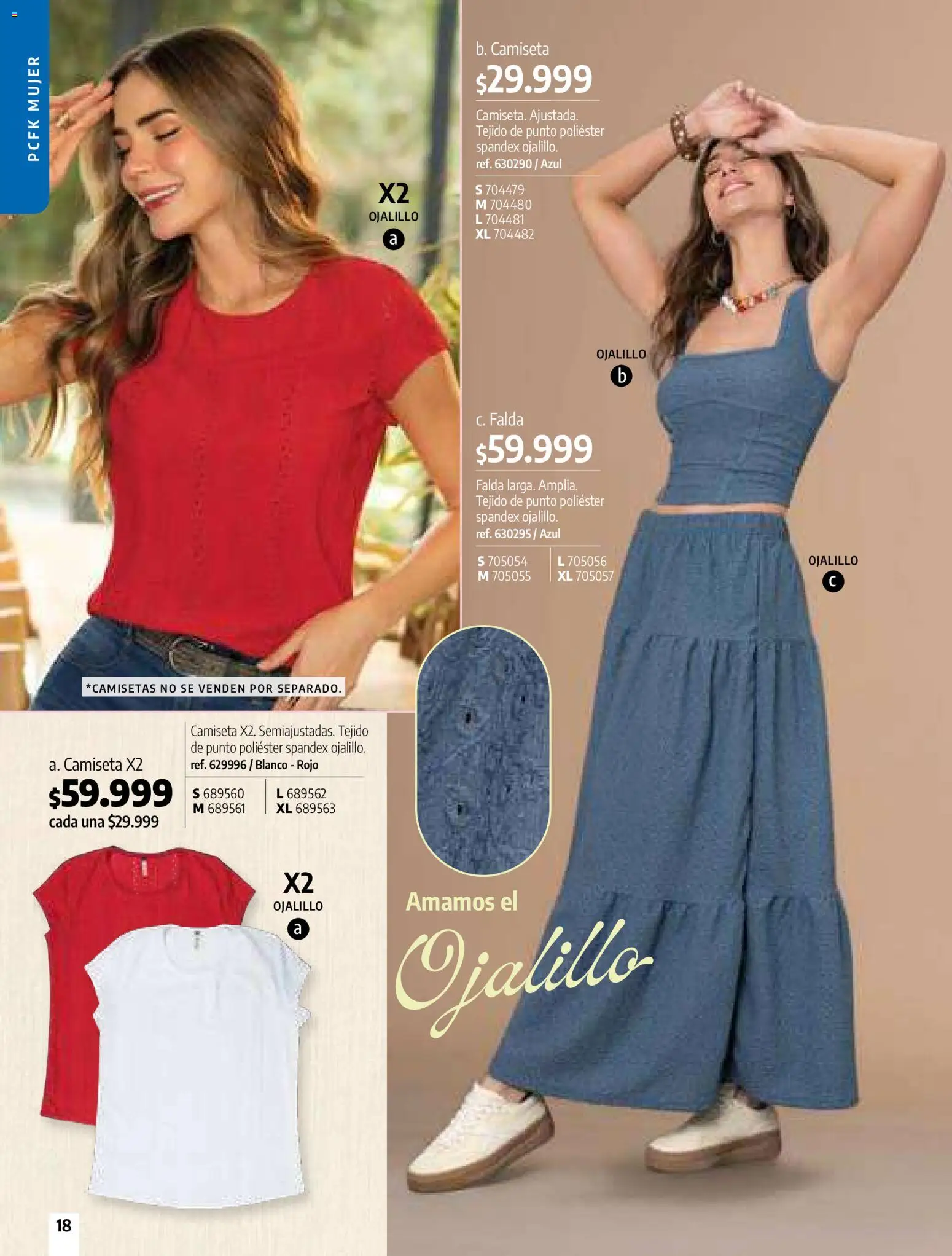 Pacifika revista - valida desde el 24.02.2026 | Página: 20 | Productos: Falda, Camiseta