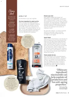 Preview of Coles Spring 2025 - valid from 07.10.2025 | Page: 33 | Products: Shower, Oil, Sunglasses, Hat