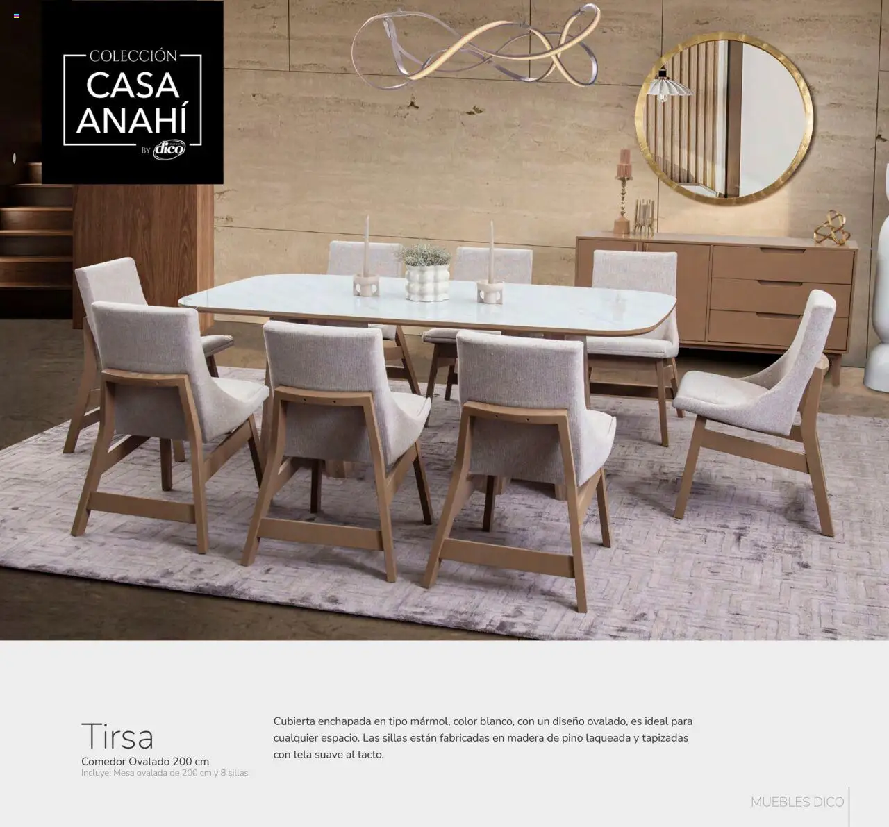 Nuevas ofertas de Muebles Dico válidas en toda la República Mexicana desde el 26.09.2025. ¡Encuentra las mejores ofertas en Muebles Dico - Universal! | Página: 34 | Productos: Mesa