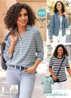 Preview of Innovations Catalogue New Year 2026 - valid from 07.01.2026 | Page: 29 | Products: Blazer, Denim, Pendant, Sweater