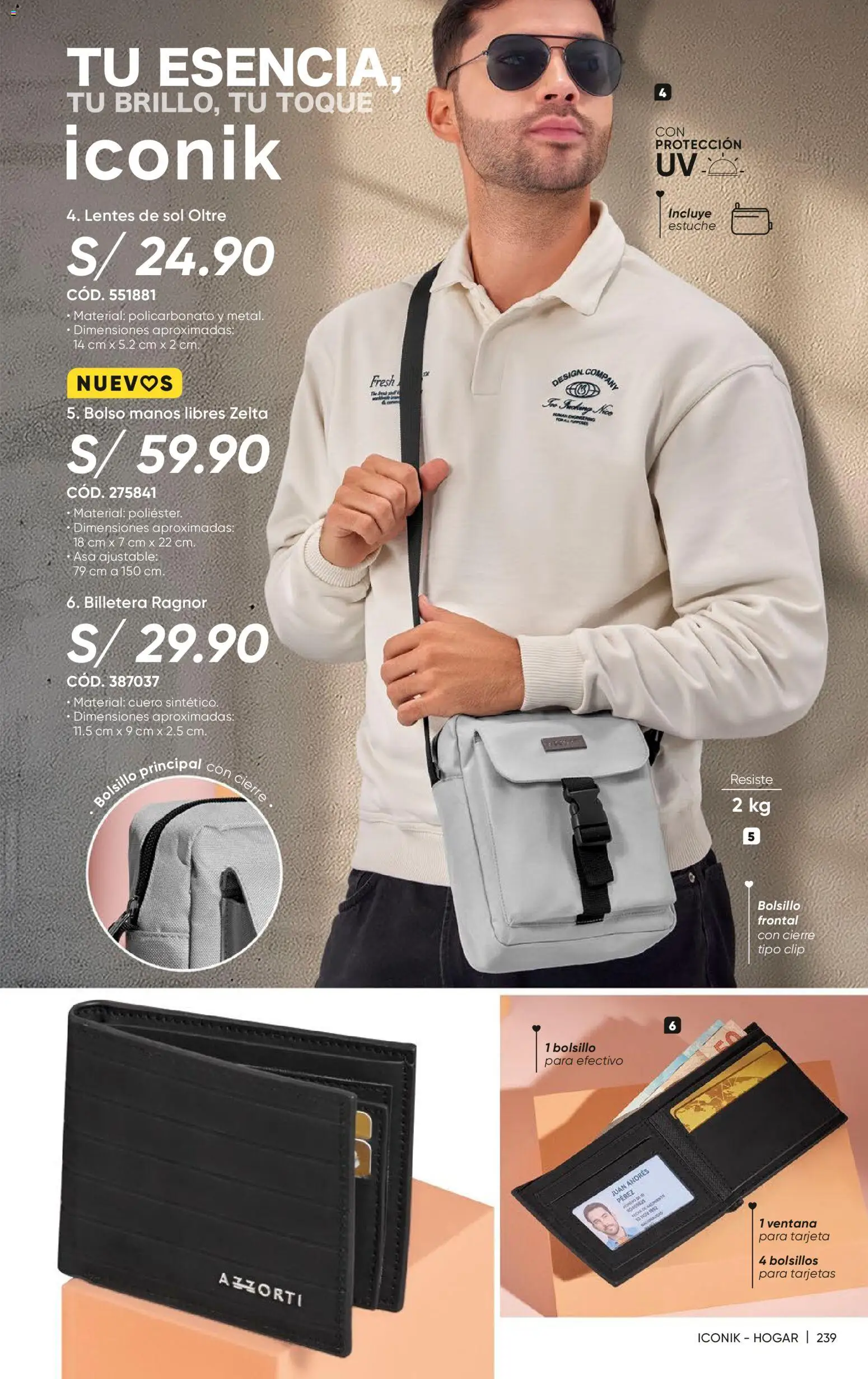 Catálogo Azzorti válido desde 07.01.2026 | Página: 242 | Productos: Bolso, Billetera