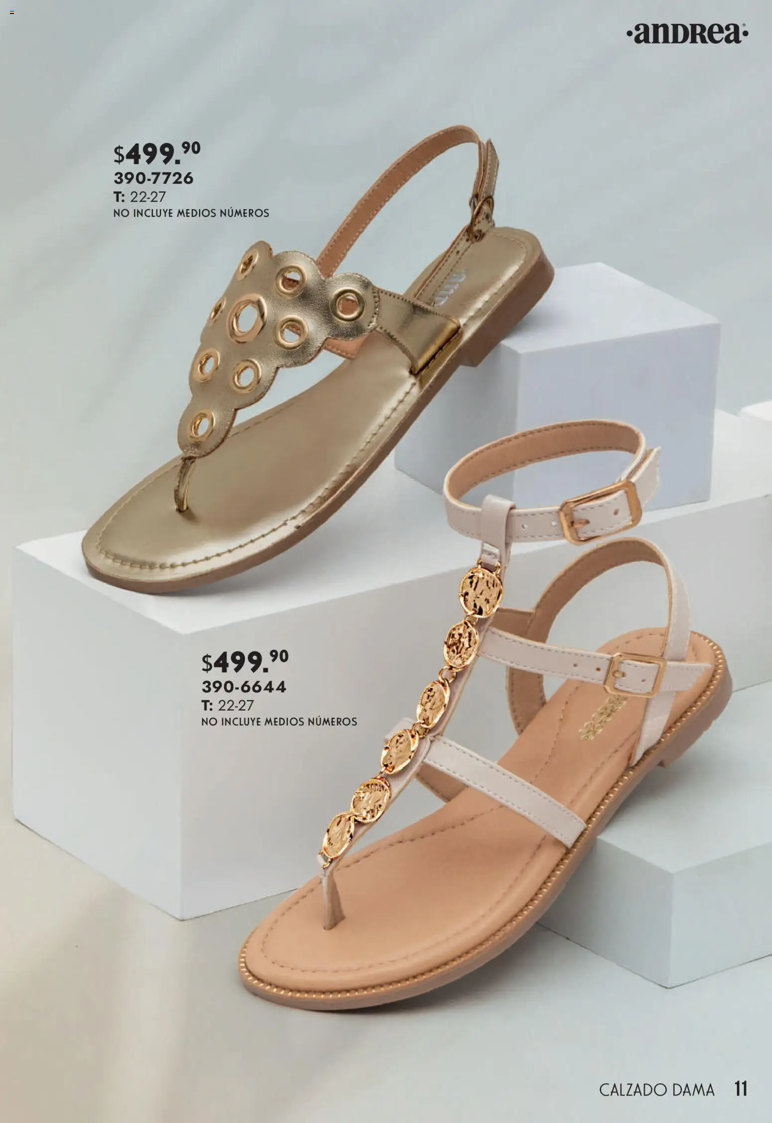 Nuevas ofertas de Andrea válidas en toda la República Mexicana desde el 22.03.2026. ¡Encuentra las mejores ofertas en Andrea catálogo Avances de Verano! | Página: 11