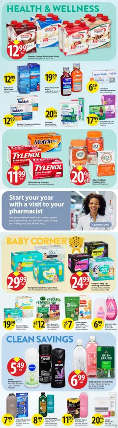Preview of Save on foods weekly flyer / circulaire from shop Save on foods valid from 01.01.2026 | Page: 22
