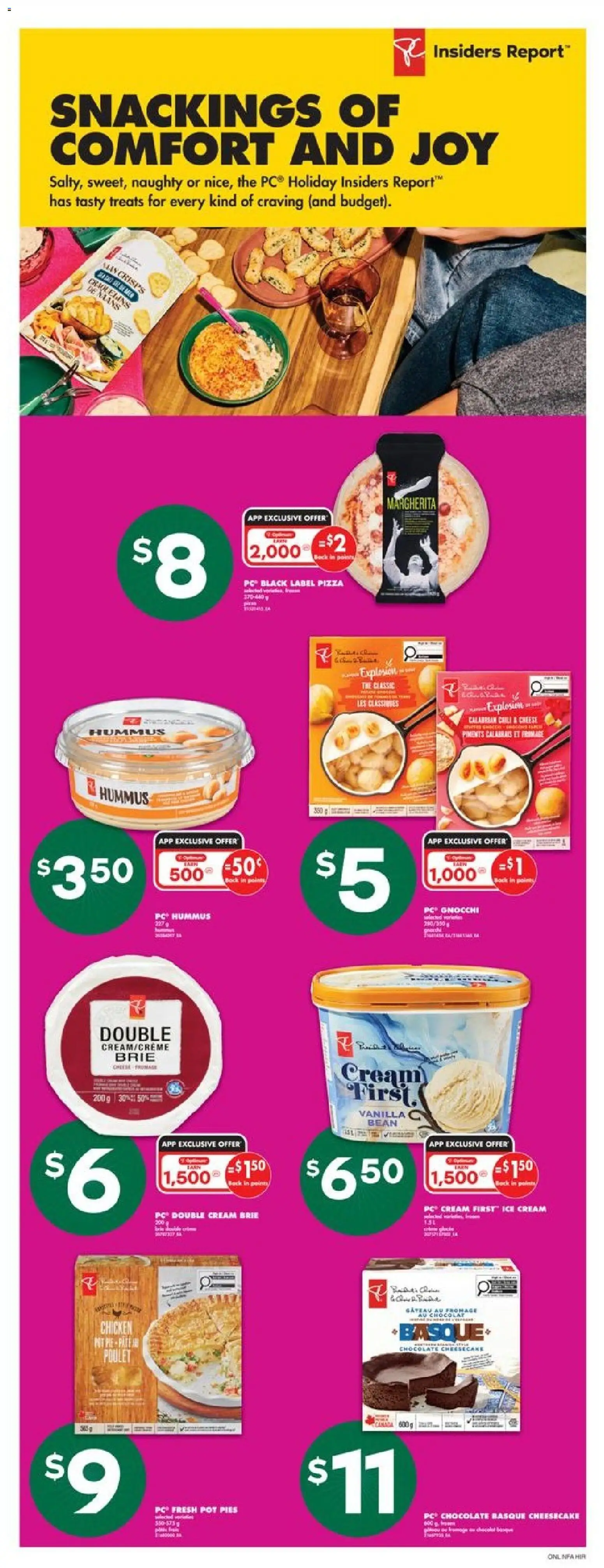 No Frills flyer valid from 06.11.2025 | Page: 11 | Products: PC, Cheese, Pizza, Chicken