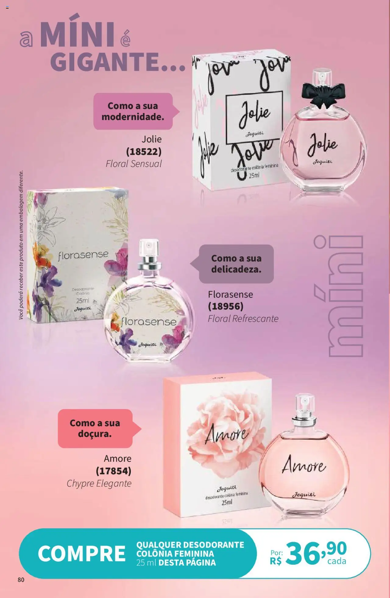 Jequiti Folheto - válido de 19.09.2025 | Página: 80 | Produtos: Desodorante