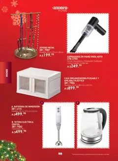 Vista previa de Andrea catálogo Guía de regalos, nuevo folleto de la tienda, válido en México a partir del 23.11.2025 | Página: 50