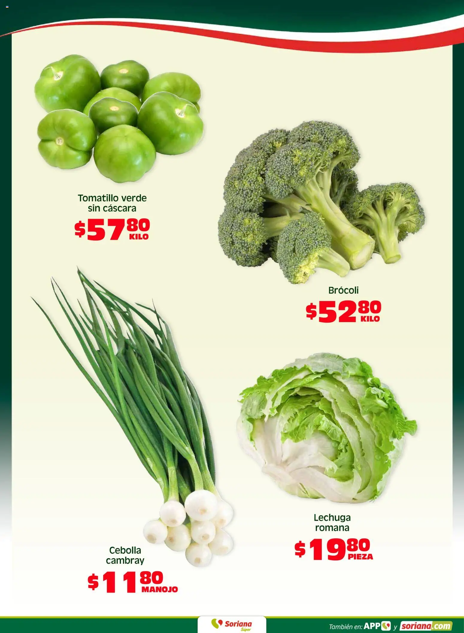 Nuevas ofertas de Soriana válidas en toda la República Mexicana desde el 10.04.2026. ¡Encuentra las mejores ofertas en Soriana Fin de Semana Súper: BCS, Son y Sin! | Página: 3 | Productos: Cebolla, Brocoli, Lechuga